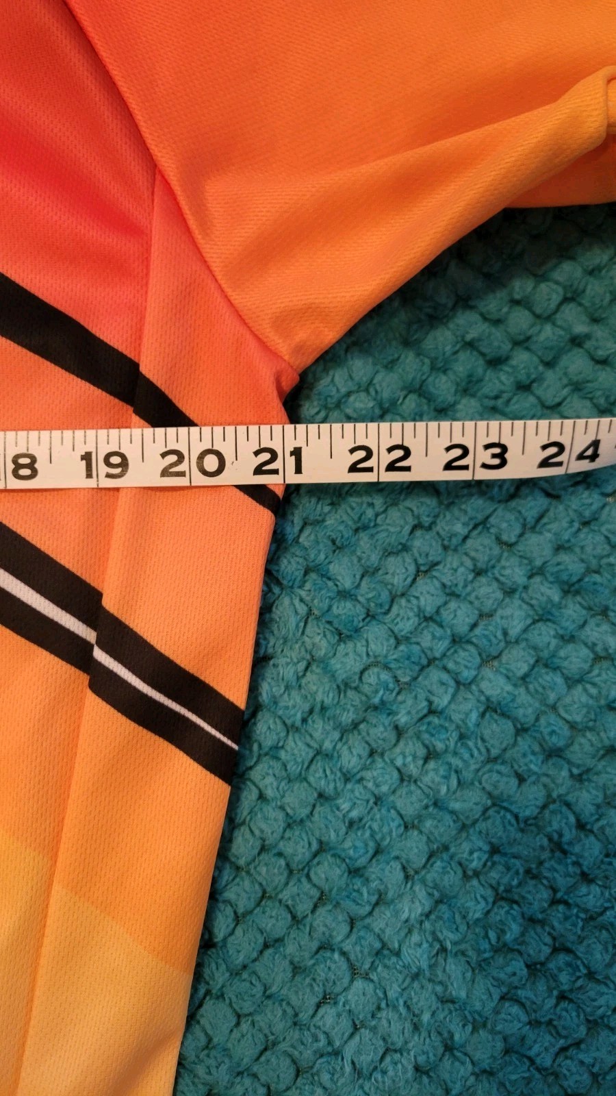 Cycling Jersey Adult Extra Large California Classic Orange XL Full Zip Zipper