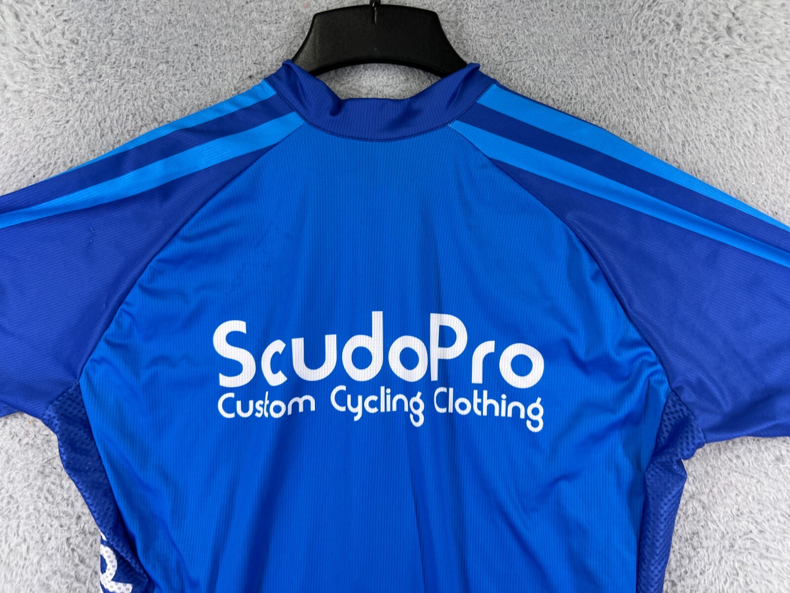 Scudopro Cycling Jersey Adult Extra Large 1/2 Zip 100% Polyester Pockets