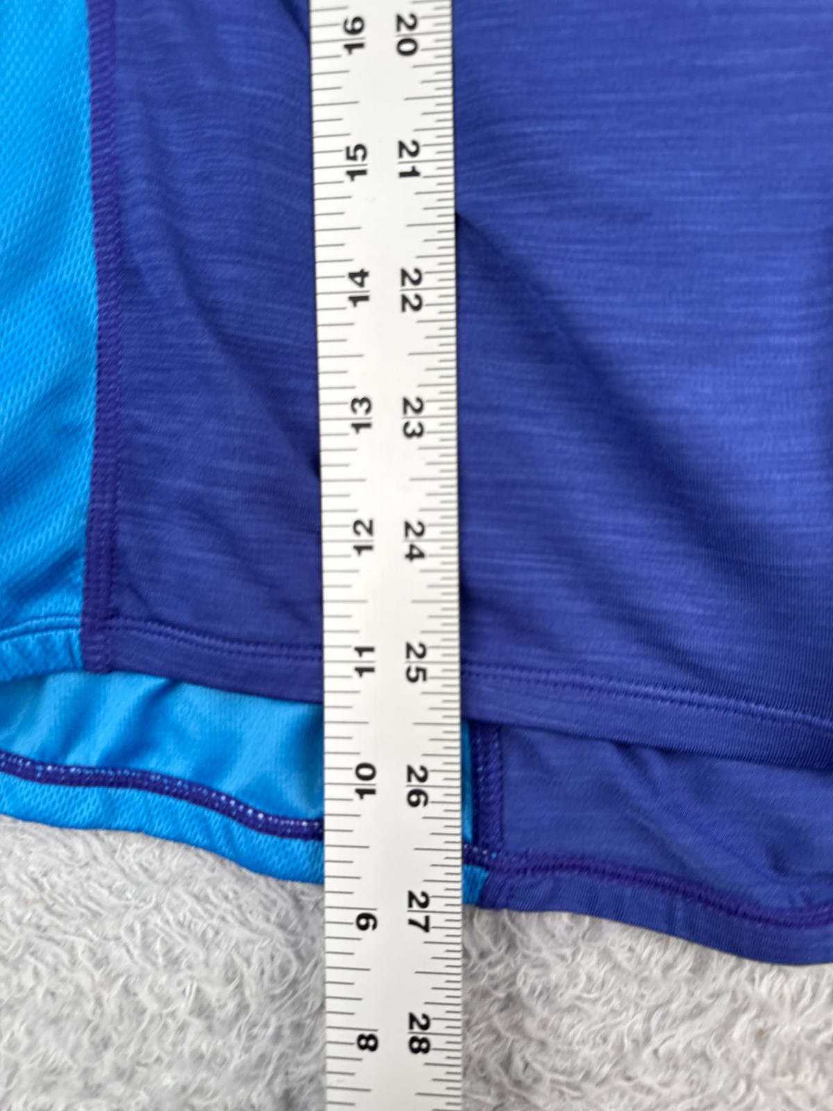 Trayl Cycling Jersey Women Extra Large Blue Tank Sleeveless Full Zip Polyester