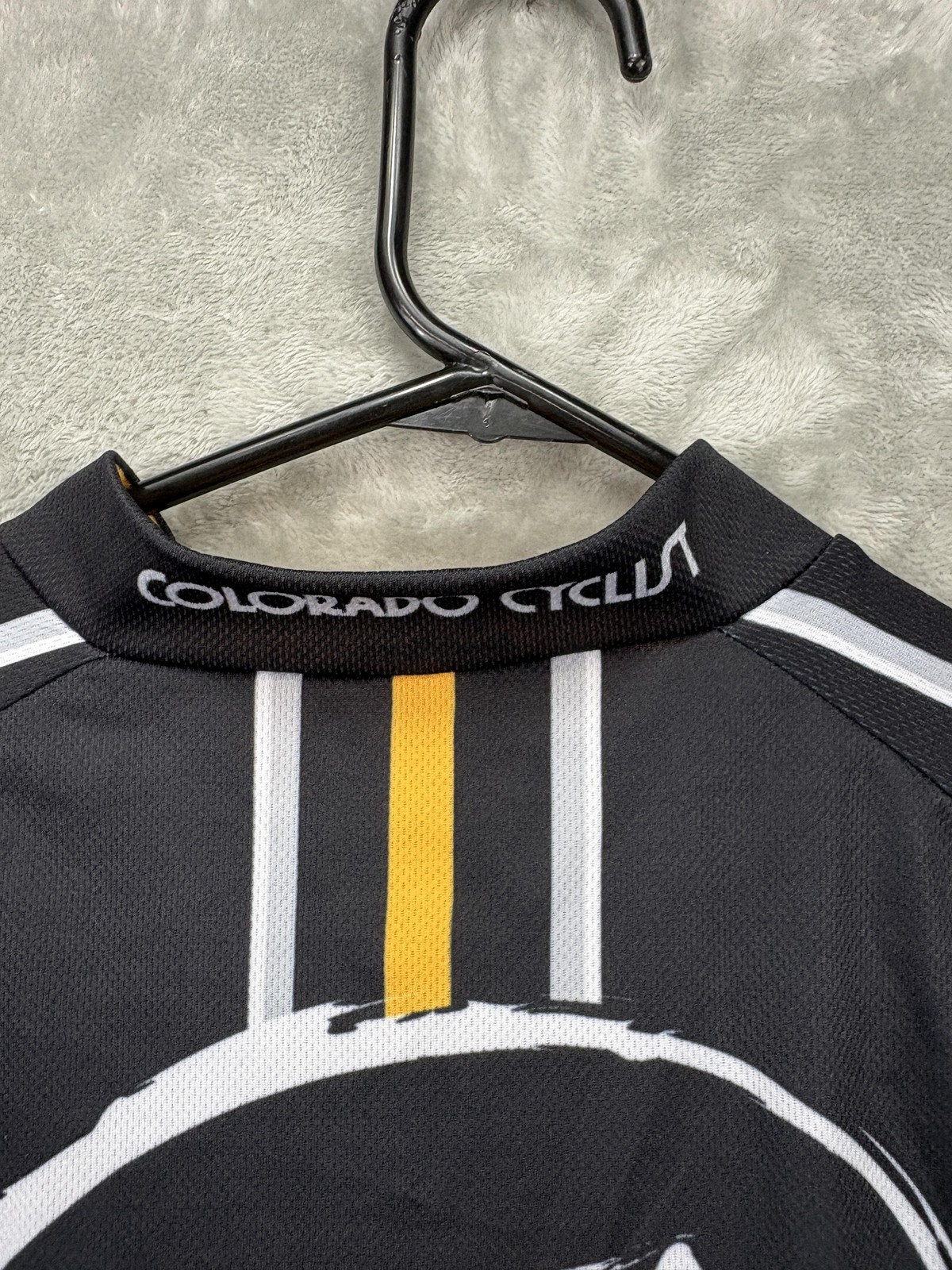 ShaverSport Cycling Jersey Womens Large Black Colorado Cyclist Copper Triangle