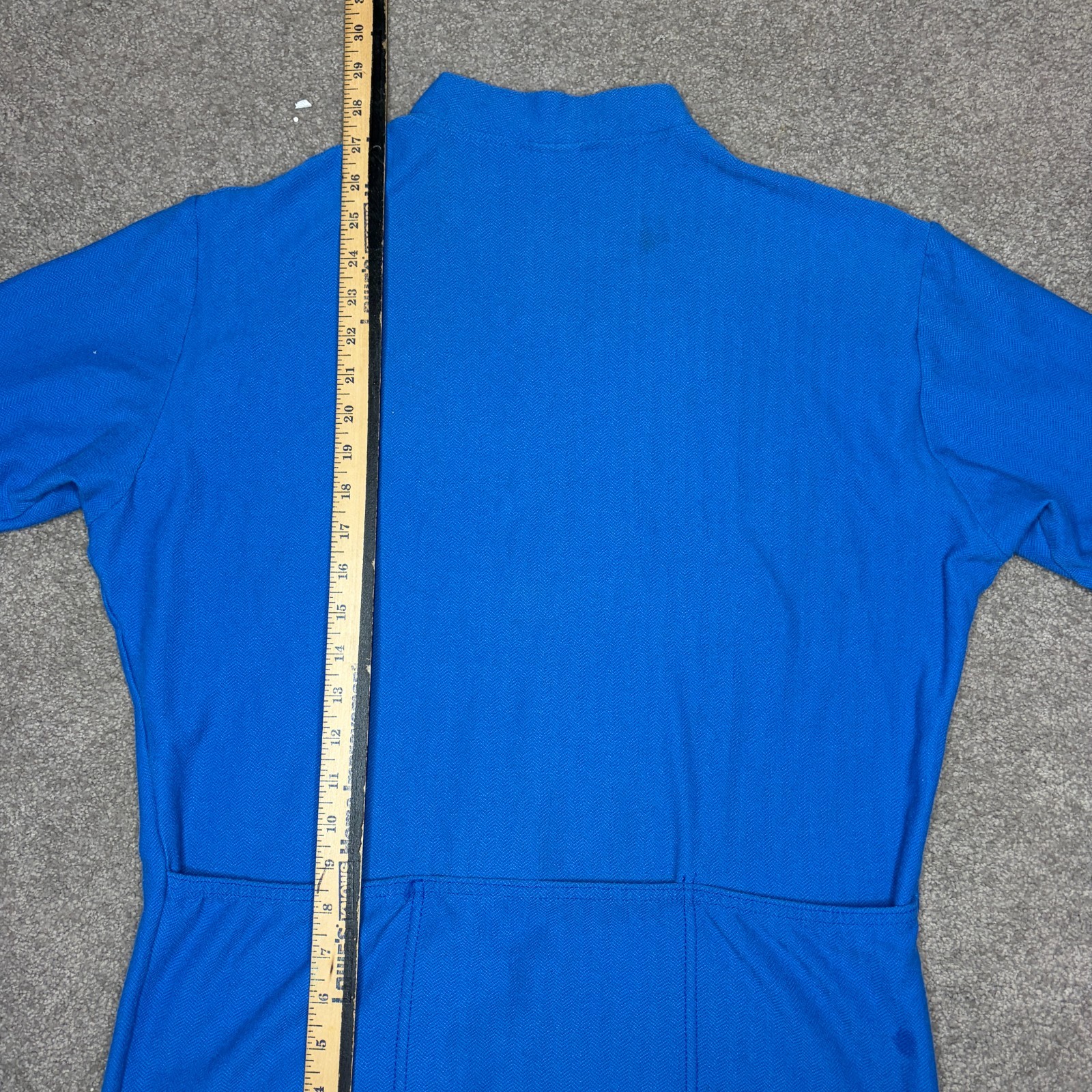 Vintage 90s Cannondale Cycling Jersey Blue 1/4 Zip Shirt Size Large Made in USA