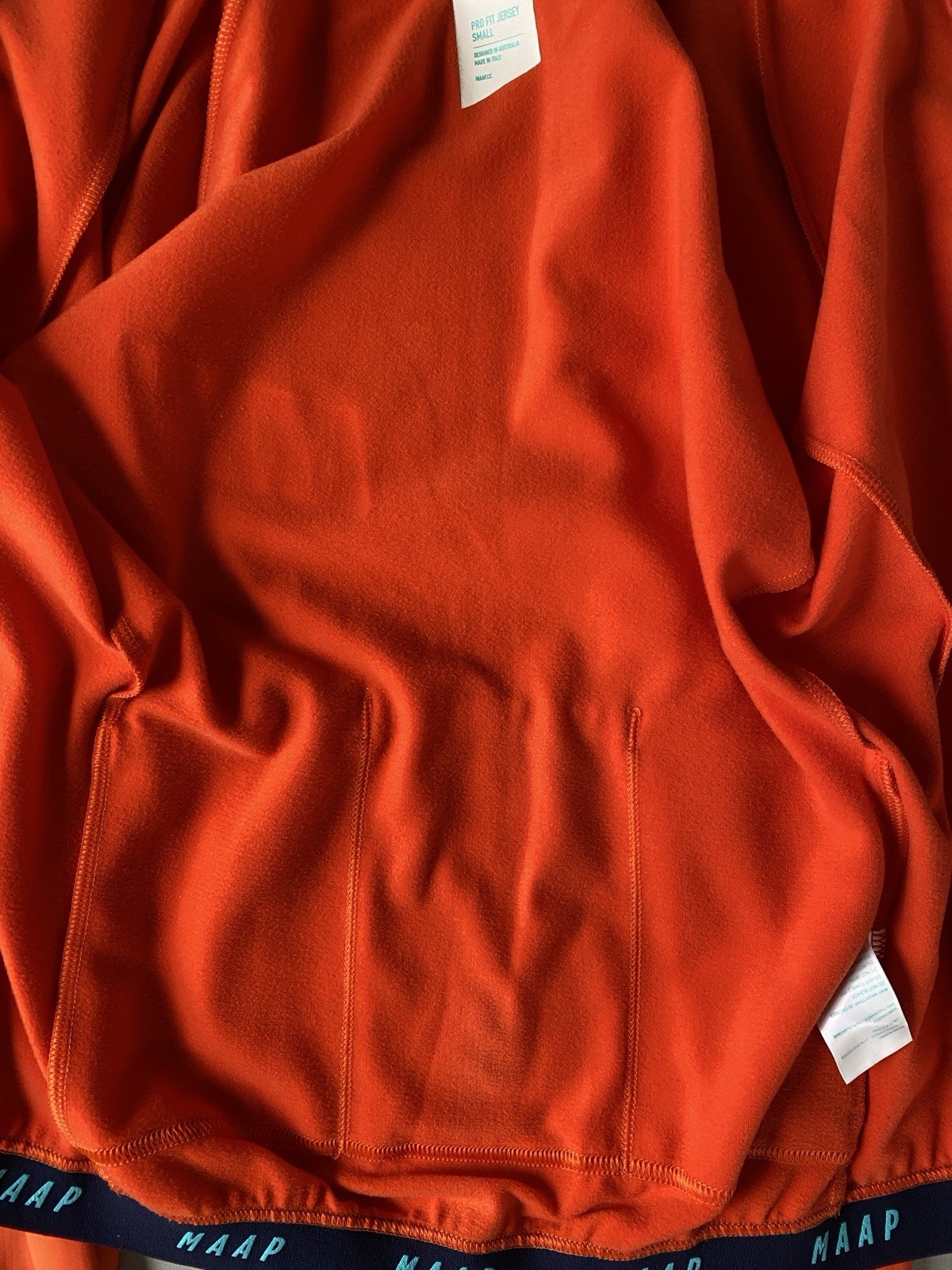 MAAP Encore Pro LS Jersey-DWR Coat Thermal Long Sleeve-Men S-Lava-Made in Italy