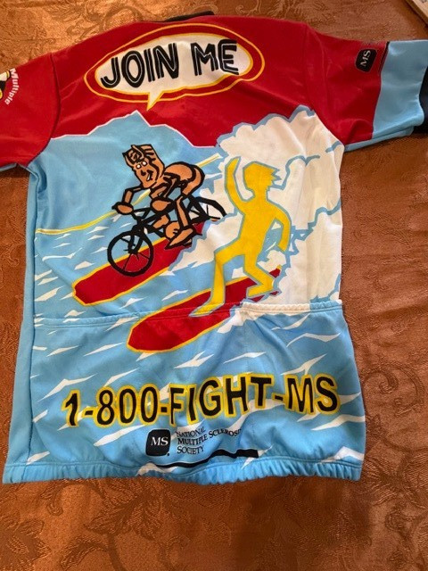 VTG Cycling Jersey (set of 2) MED MS Bike Tour made in USA