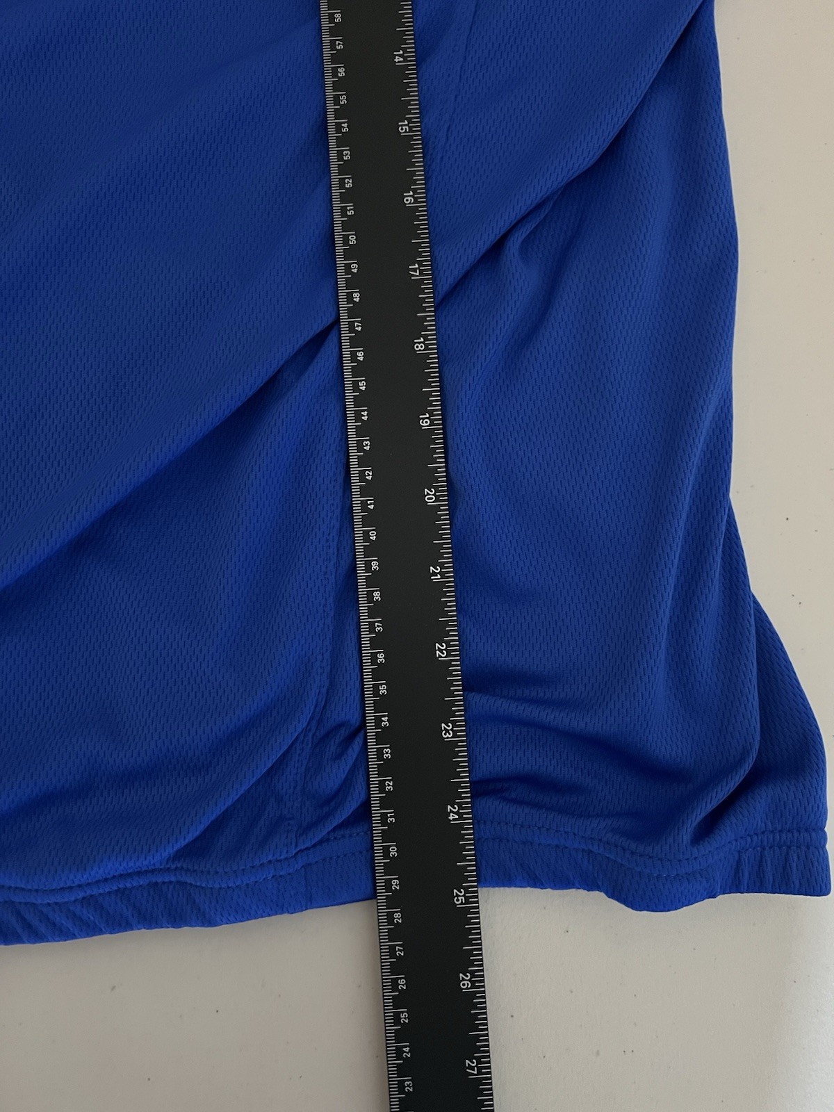 Louis Garneau XL Blue Performance Cycling Cyclist Bicycle Jersey Back Pockets