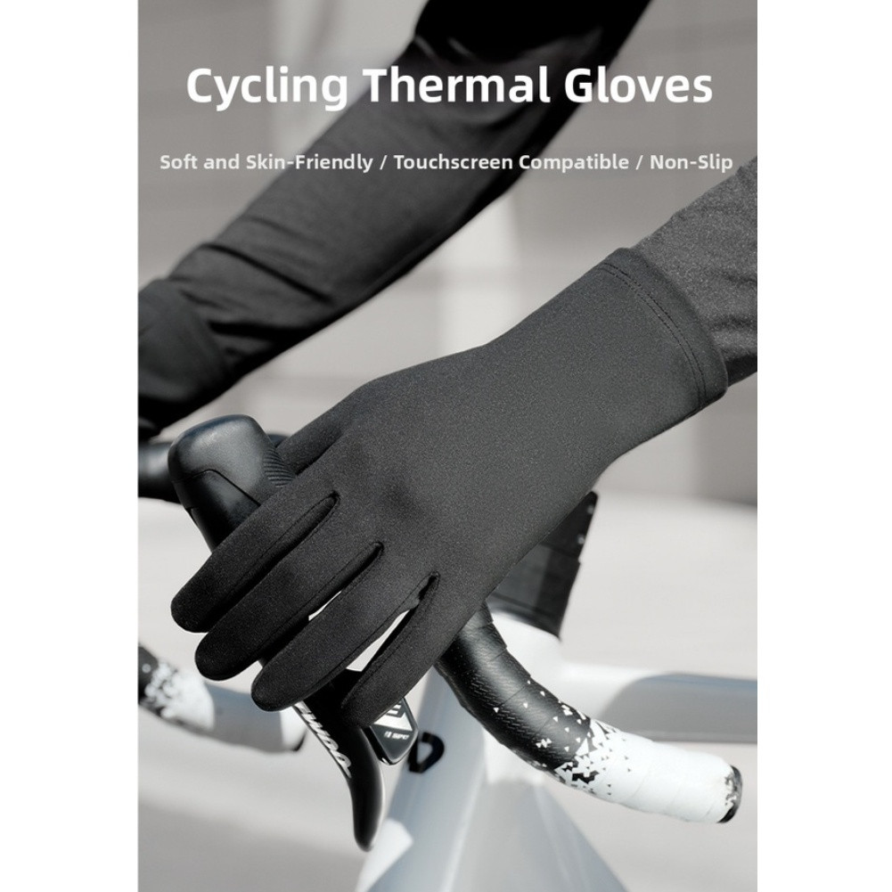 Winter Cycling Winter Bike Gloves Touchscreen Friendly 85% Polyester 15% Spandex