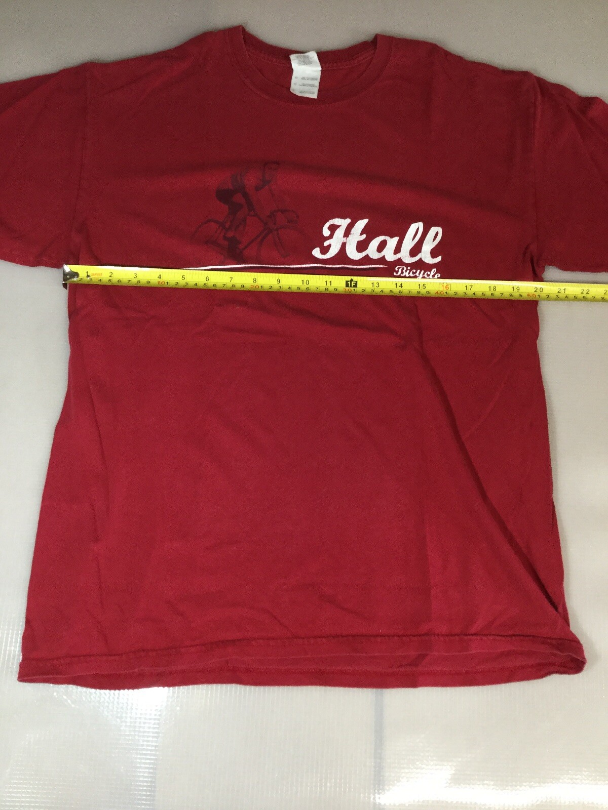 Gildan Mens Size L Large Casual Cycling Bicycle Shirt (6930-35)