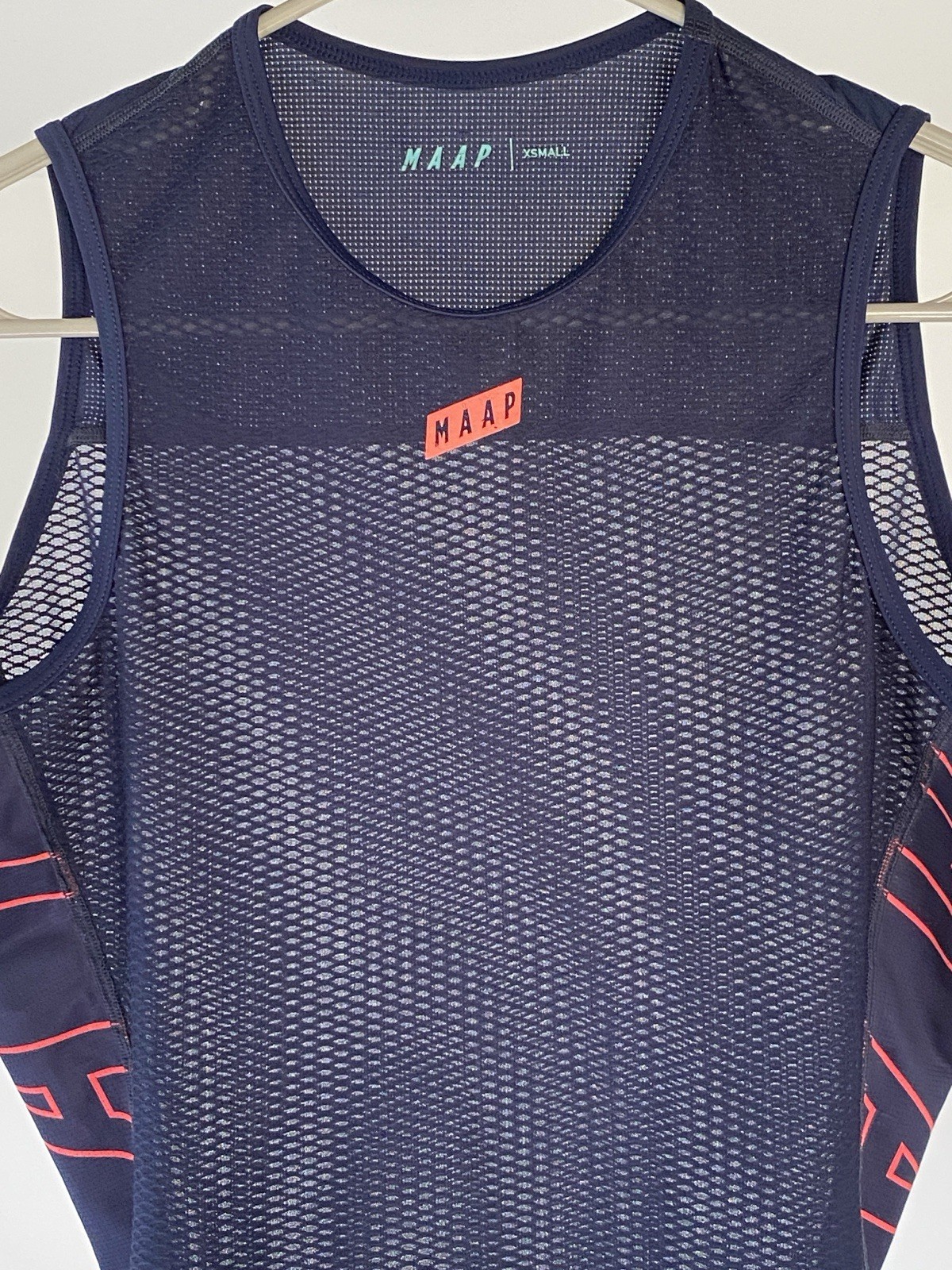MAAP Team Base Layer-Men XS-Navy-Lightweight Moisture-Wicking Cycling Shirt