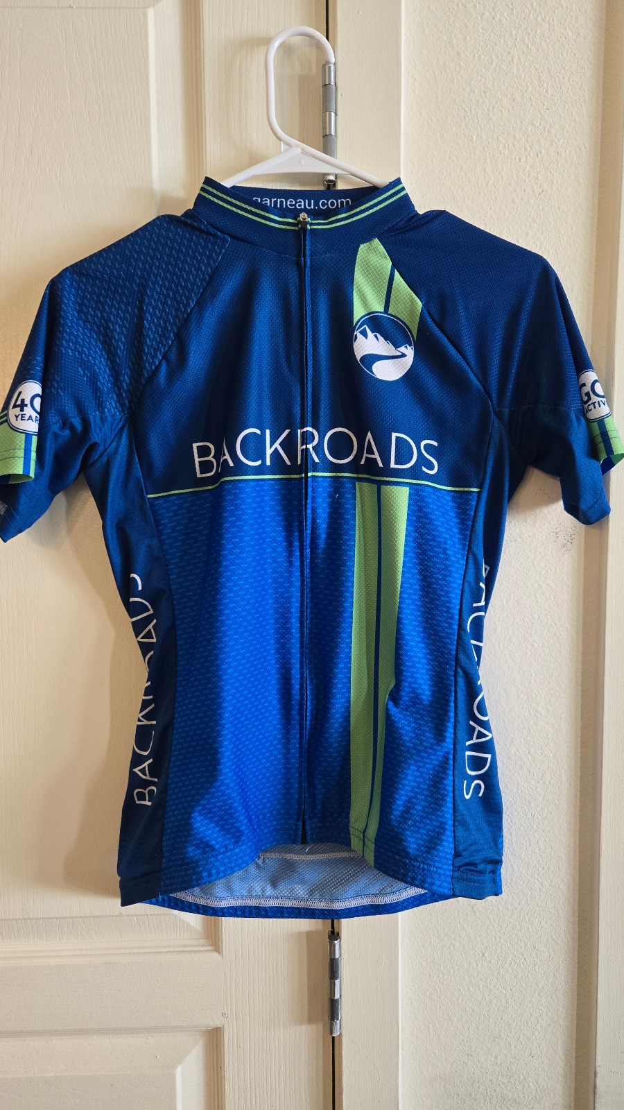 Women’s Cycling Jersey – Backroads by Louis Garneau Size L