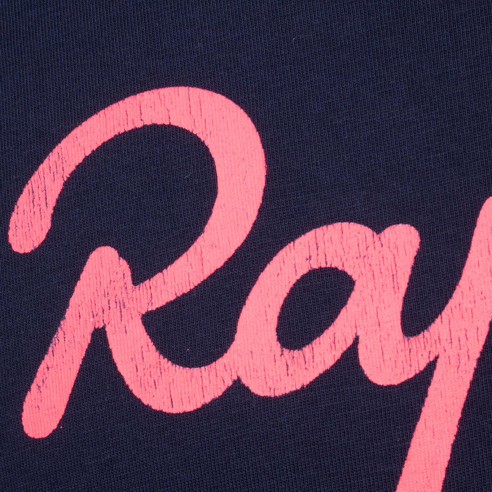 Rapha Logo Graphic Cotton T-Shirt Size M Navy Blue Crew Neck Short Sleeve
