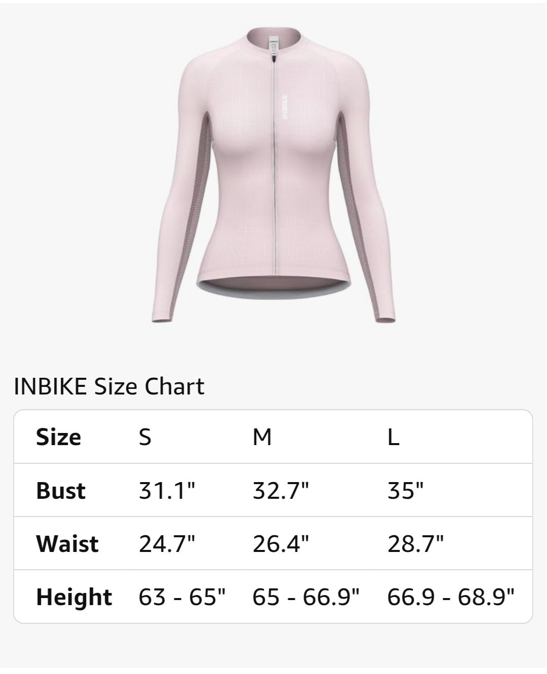 INBIKE Cycling Jersey Women Long Sleeve,Breathable Mesh Bicycle Biking Bike…