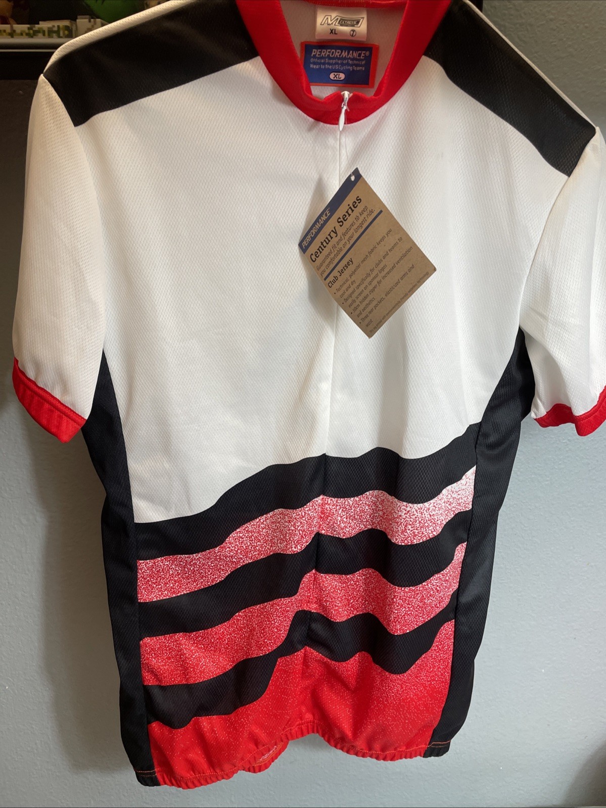 Performance Century Series 3/4 Zip Club Jersey With Pockets Size Adult XLarge