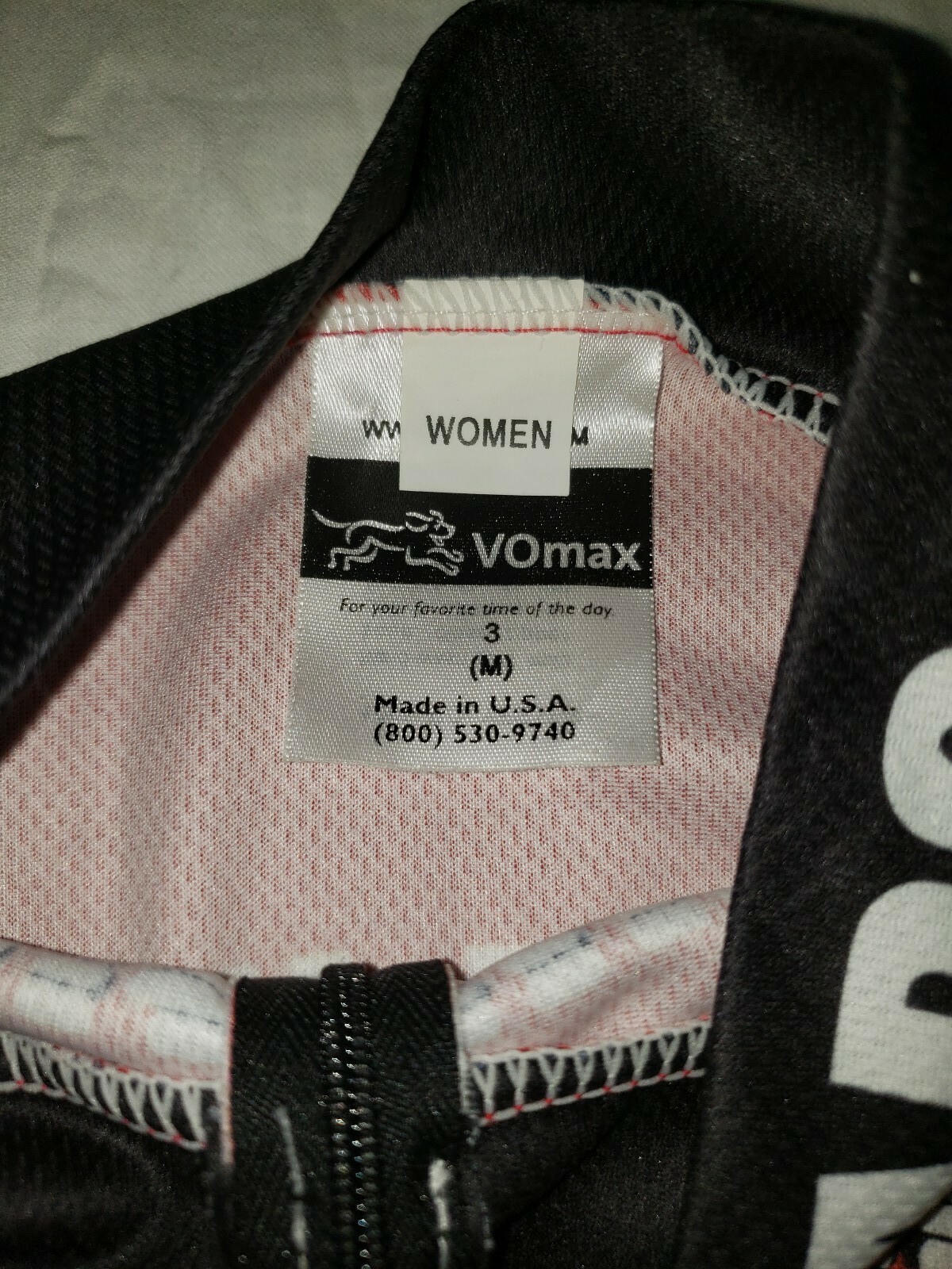 Vomax Cycling Jersey Women’s Size Medium Houston-Austin BP Screamin Eagles