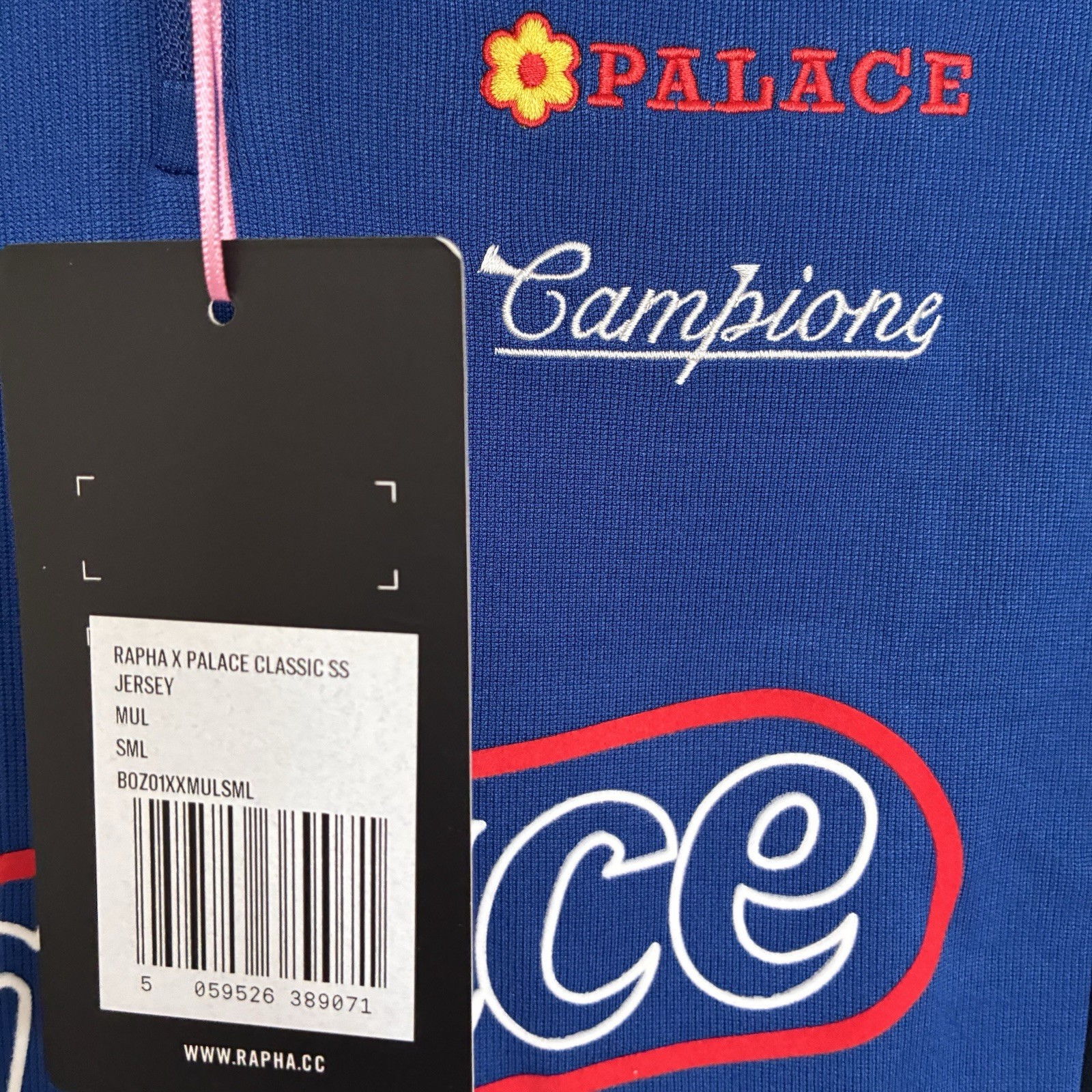 Palace X Rapha EF Education First Classico Short Sleeve Jersey BNWT Men’s Small