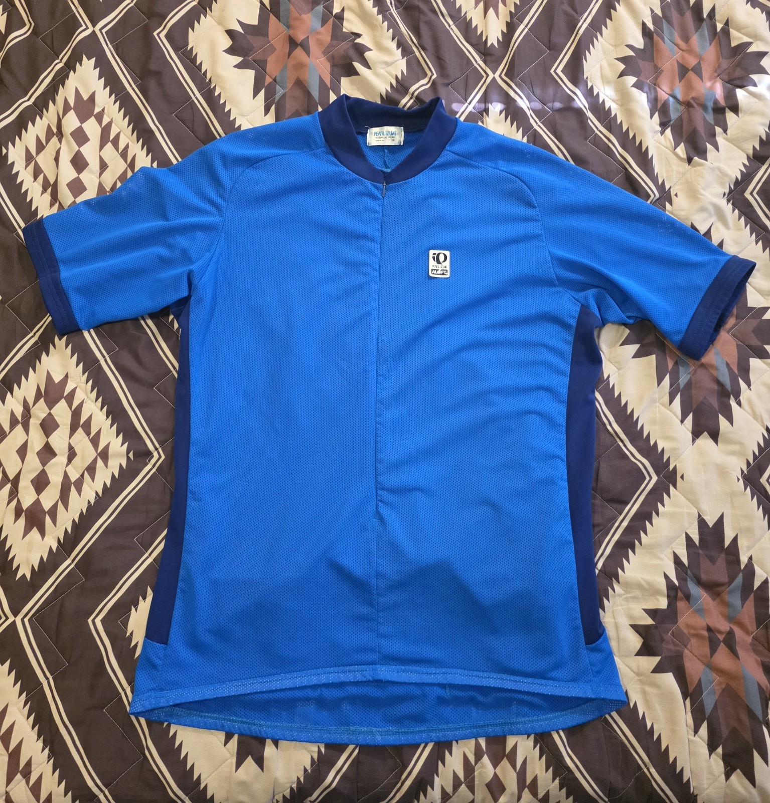 Pearl Izumi Aloft 3/4 Zip Cycling Jersey Royal Blue Men’s Size 2XL EUC