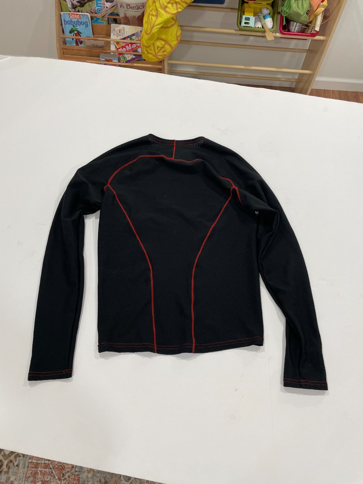Specialized black long-sleeve cycling base layer shirt men’s small
