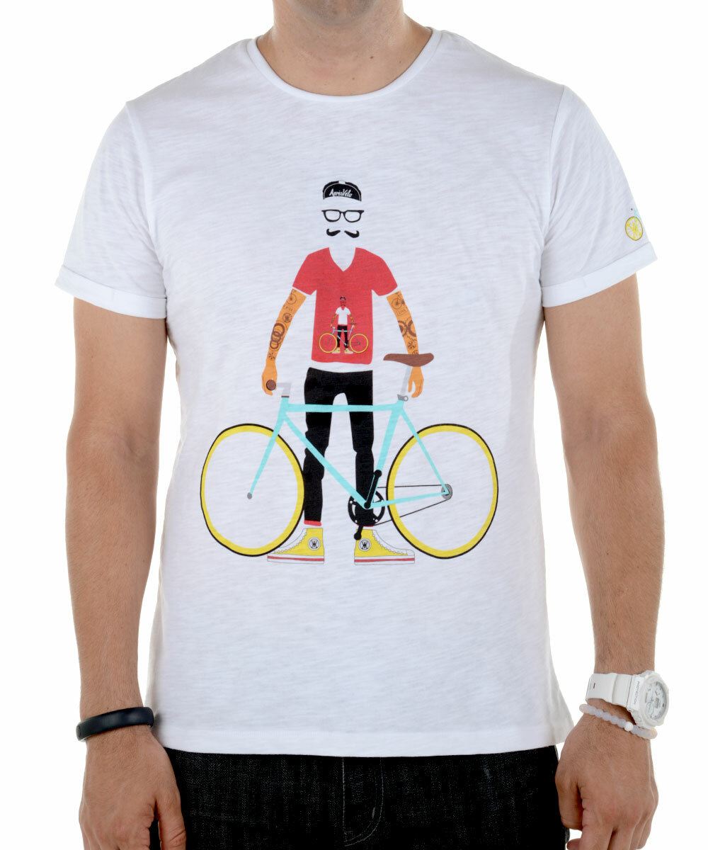 Apres Velo-Mens Hipster T-Shirt