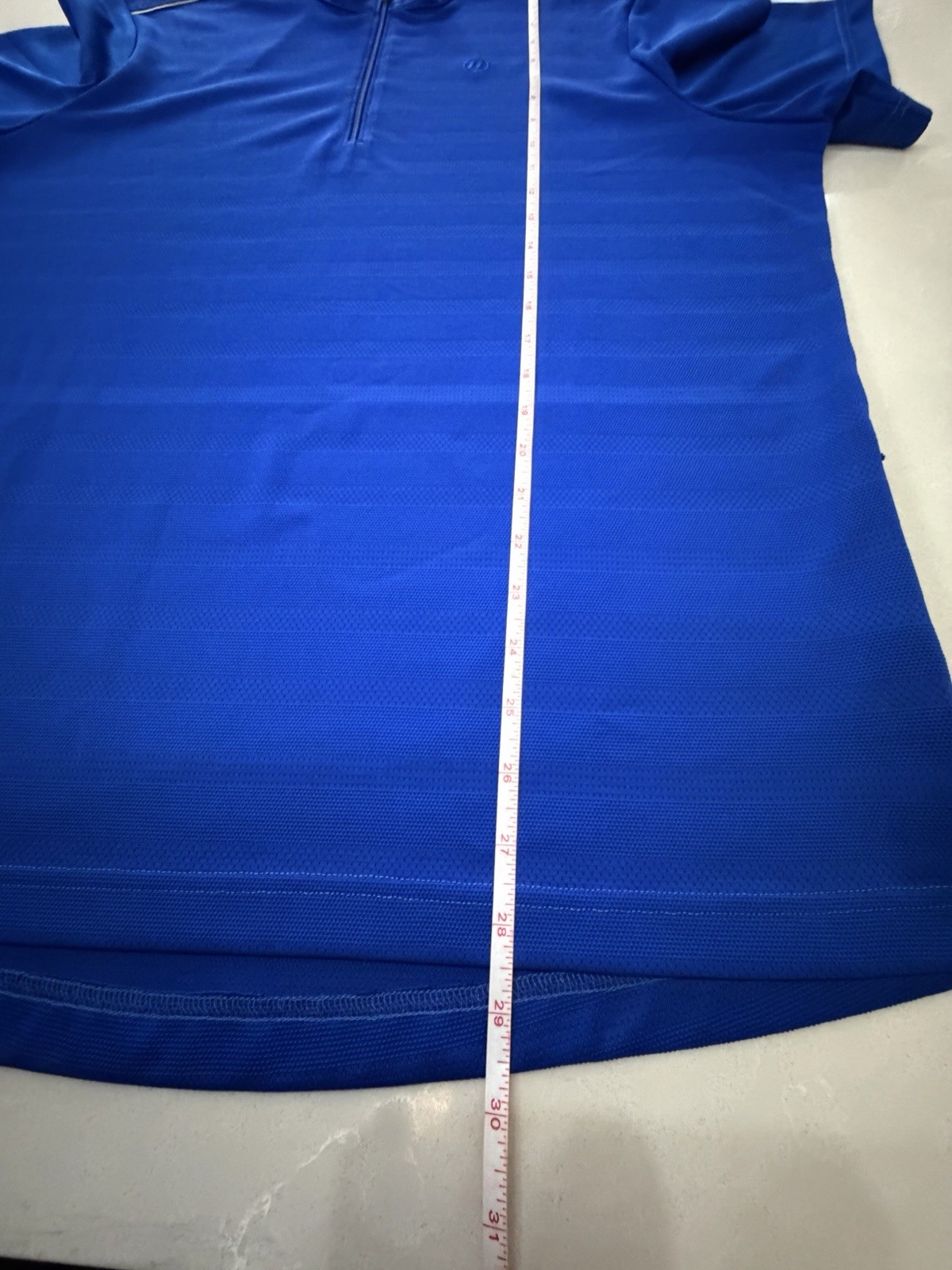 Novara Blue XL Cycling Jersey 100% Polyester Short Sleeve 1/4 Zip Quick Dry
