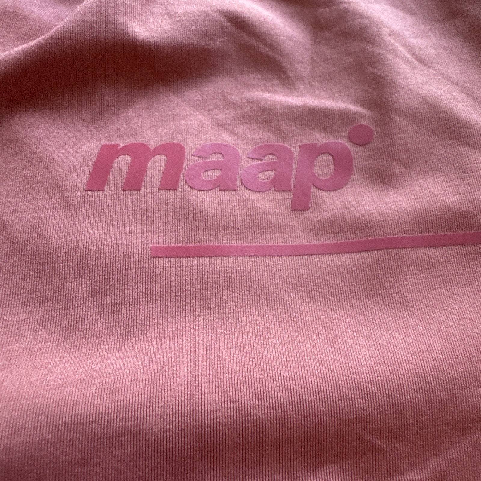 Women Cycling Jersey MAAP. Training jersey Size XXL Dusty Rose Rare