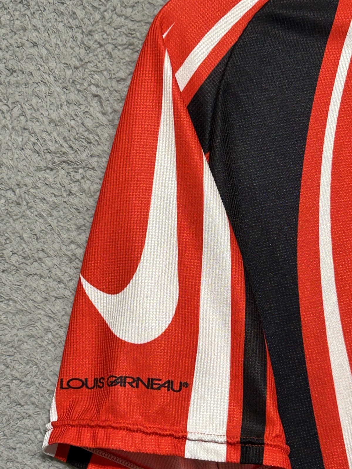 Louis Garneau Champion Cycling Jersey Mens XL Nike Cliff Bar Lemonds Racing