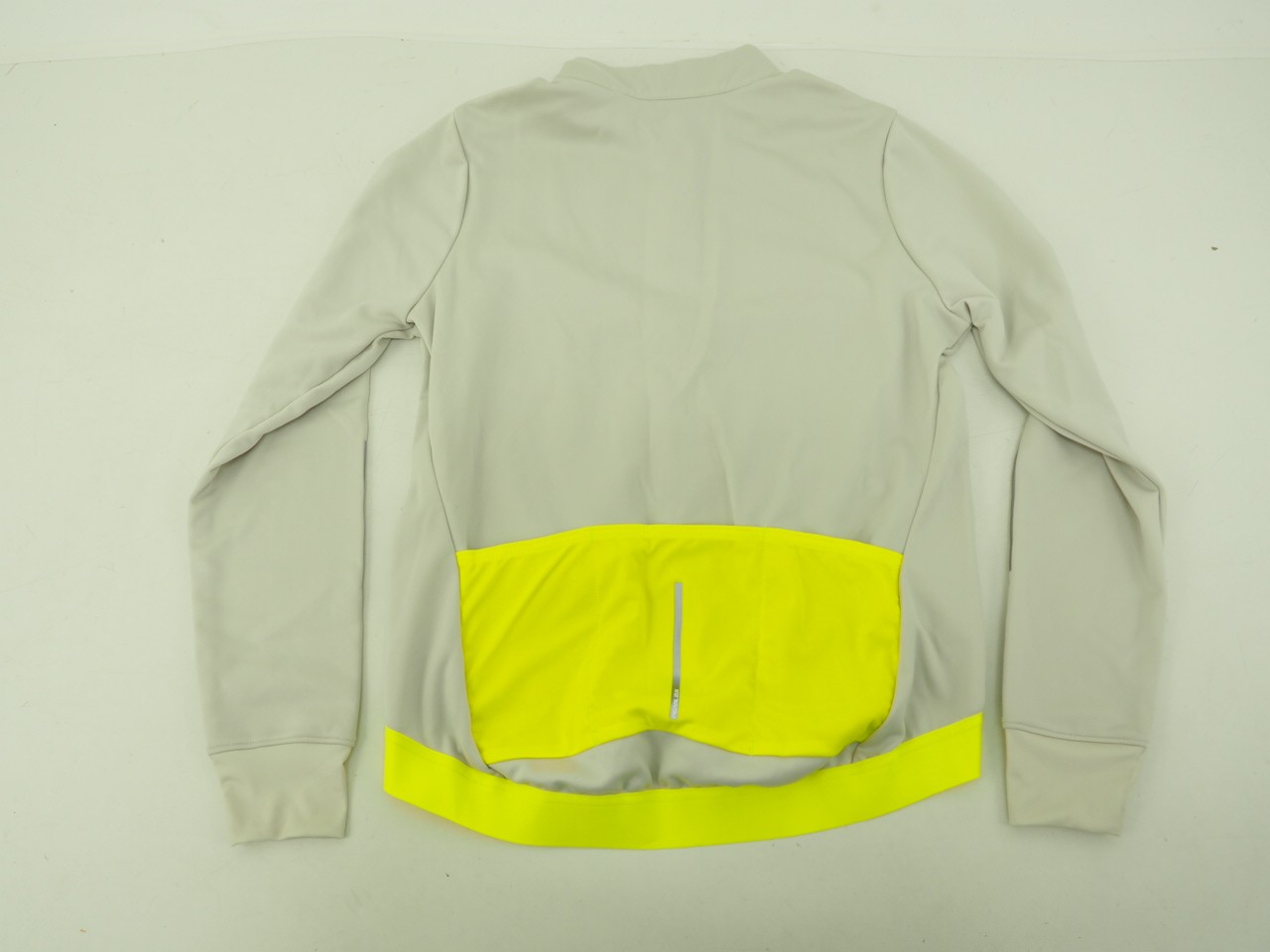 NEW! Pearl Izumi Quest Thermal Long Sleeve Cycling Jersey Women’s Med Silv / Ylw