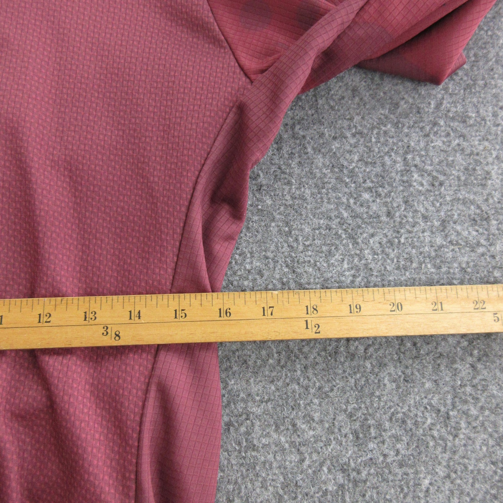 Ornot Cycling Jersey Mens Medium Red Full Zip Long Sleeve Made USA Bike Road