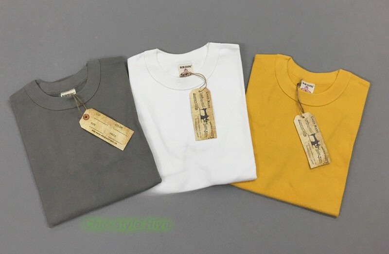 BOB DONG 300gr Basic T Shirts Summer Heavyweight Cotton Men’s Plain T-Shirts Top