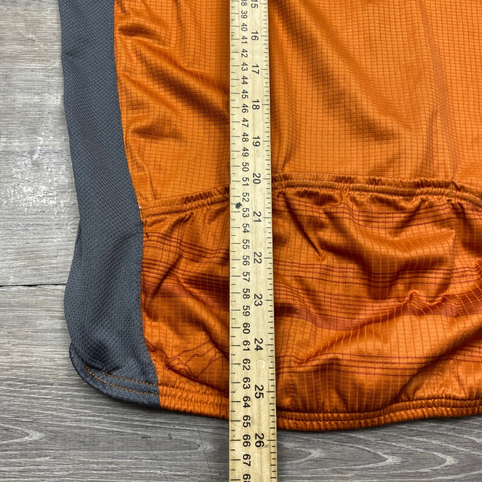 Fox Racing Cycling Jersey Mens L Orange Full Zip Short Sleeve Mountain Bike MTB