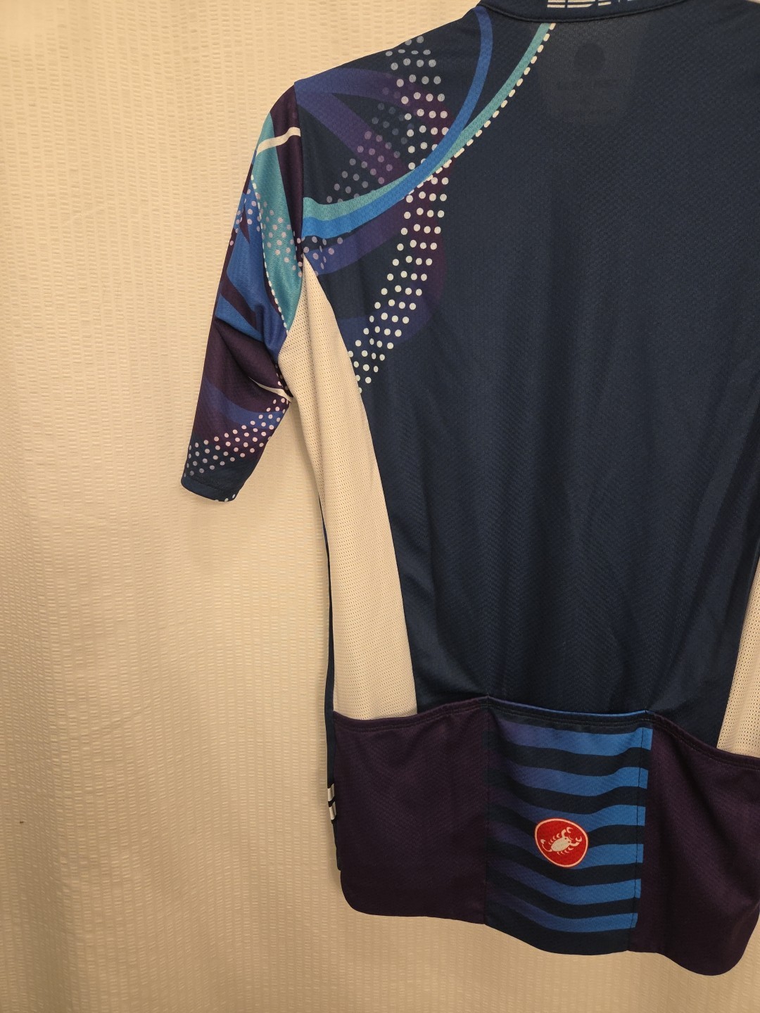 Castelli Women’s Multi-Color Cycling Jersey Size Medium