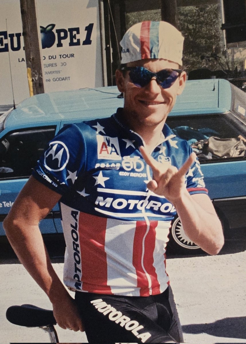 Motorola Cycling Team Vintage Jersey M Lens Armstrong USA 90s Giordana Volvo