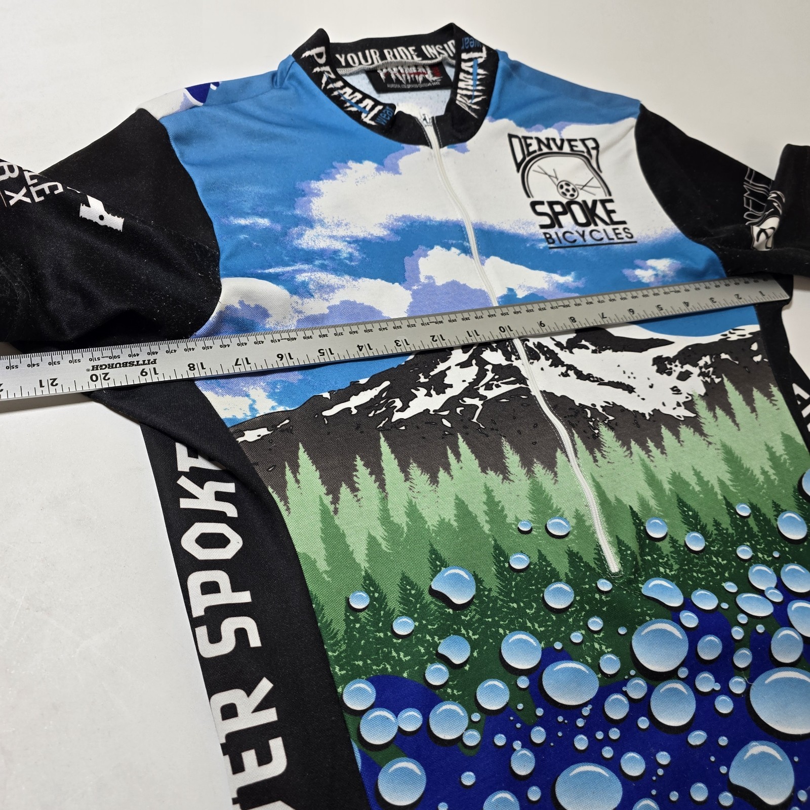 Primal Cycling Men’s Denver Spoke Cycling Jersey