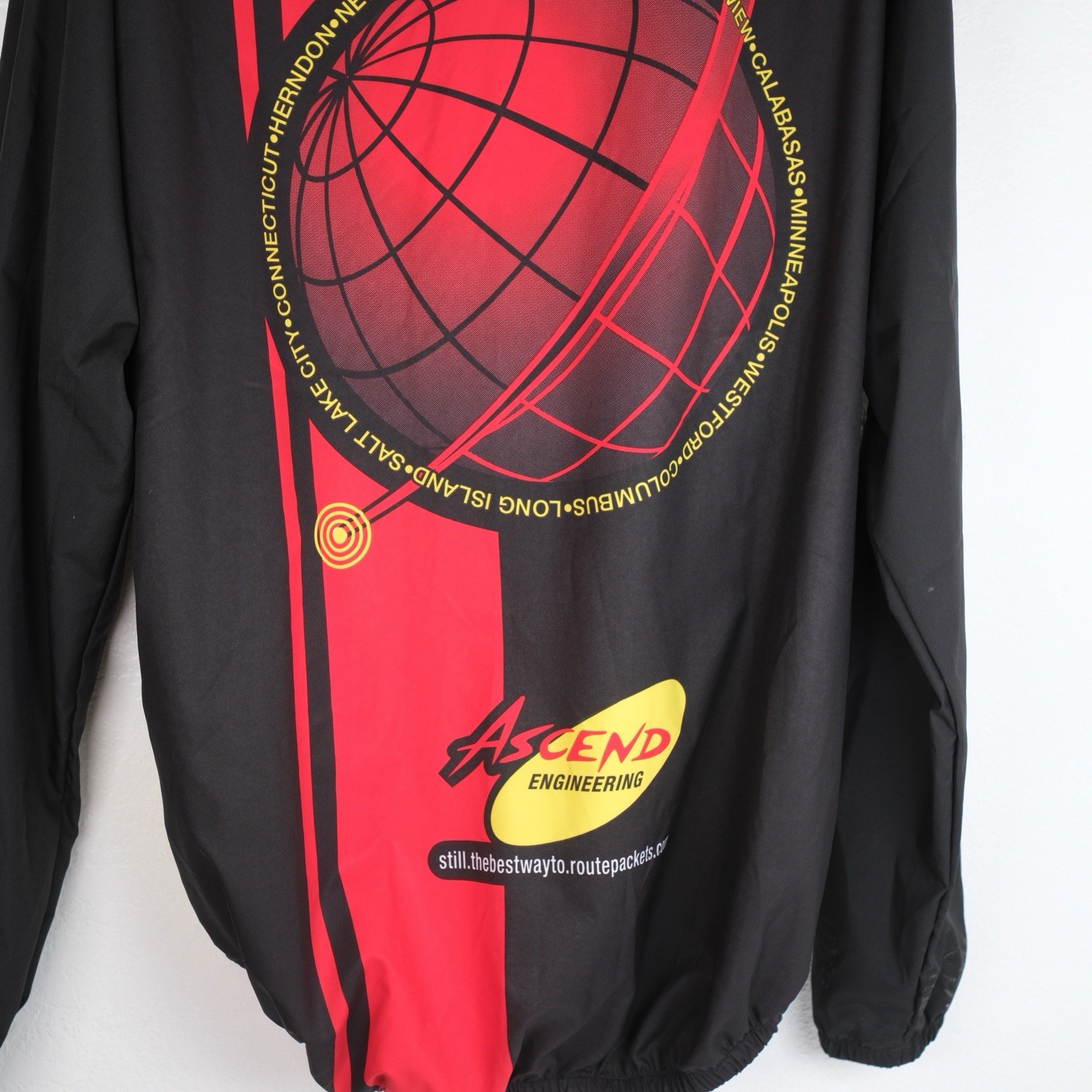 Vintage 90s Pearl Izumi Zephyr Cycling Jacket NWT Men’s XXL Neon Windbreaker