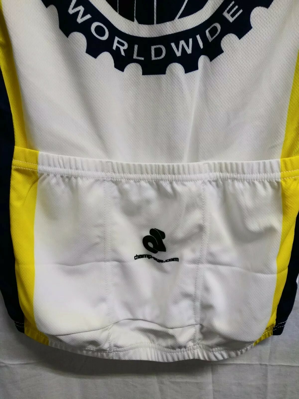 Champ-Sys Cycling Jersey Adult XS Team Webster Works Worldwide Graphic NWT