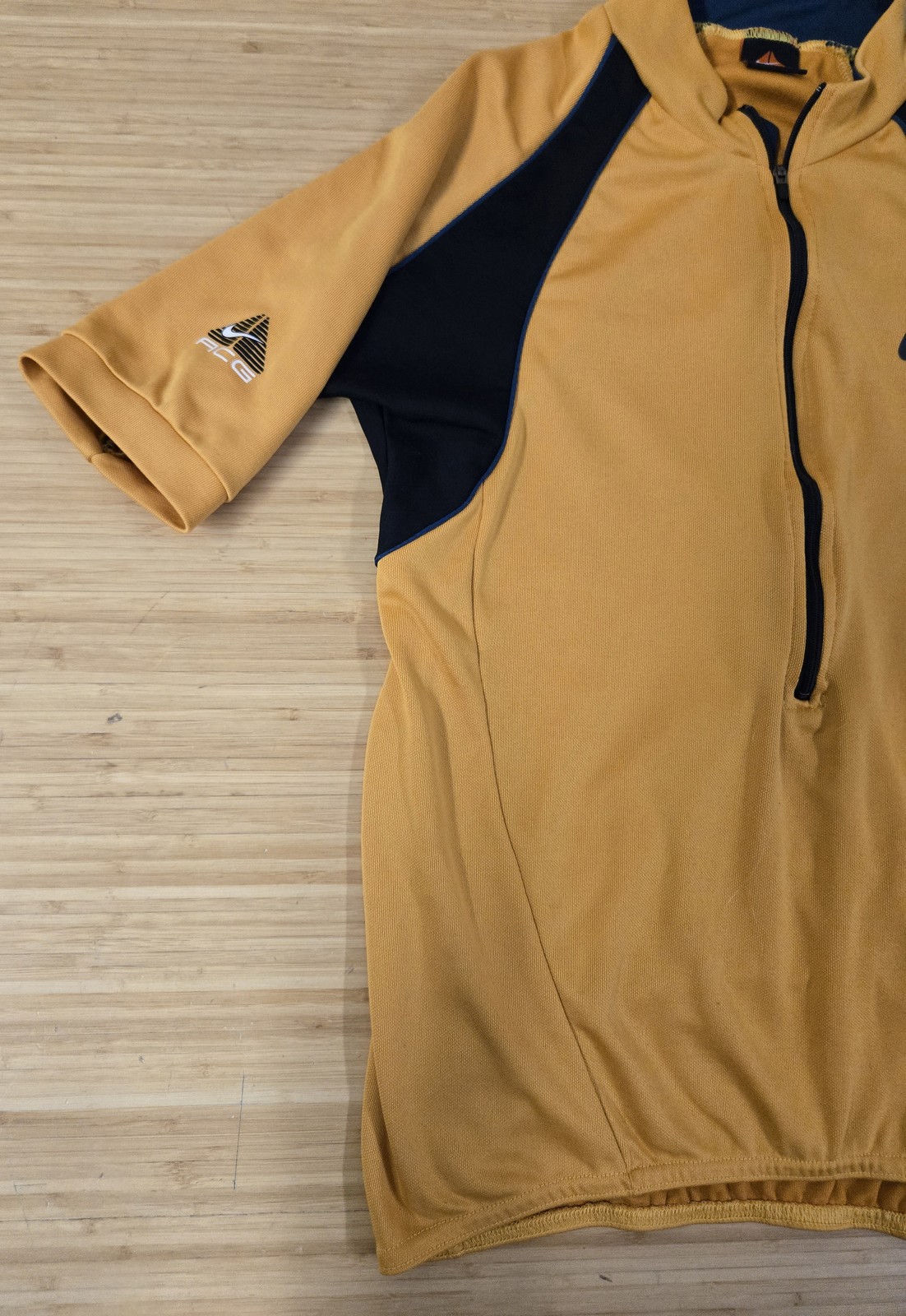 Vintage Nike ACG Cycling Jersey Shirt Small Made in USA Bike Top 90s