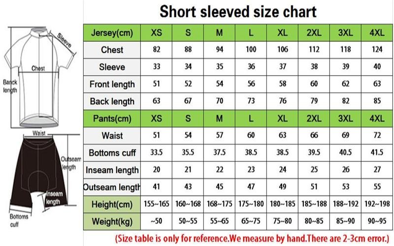 2026 UAE Men’s Cycling Jersey Set MTB Road Bike Bib Shorts Summer Wear