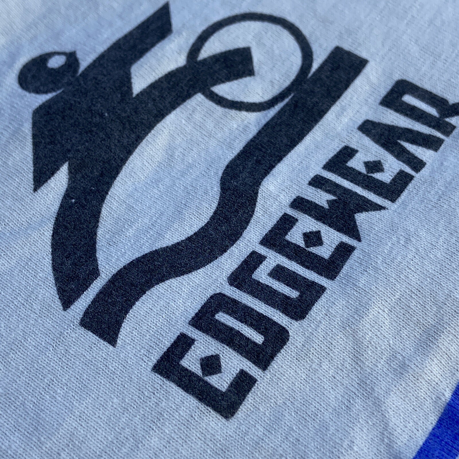 Vintage Edgewear Cycling Jersey USA Shirt Men Size Small Cotton White Neon