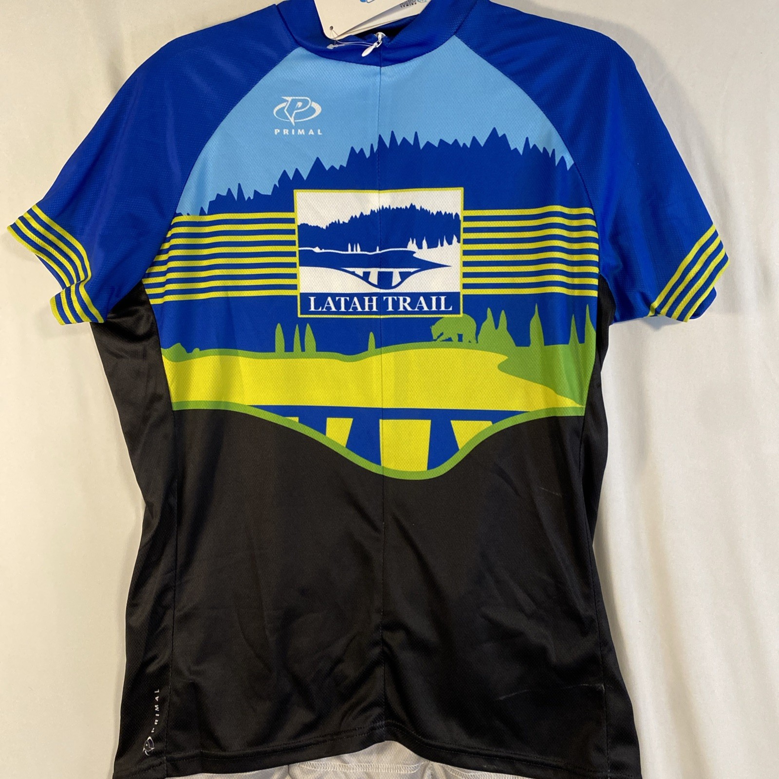 Latah Trail Women’s Sport Cut Raglan Primal Jersey 2XL NWT