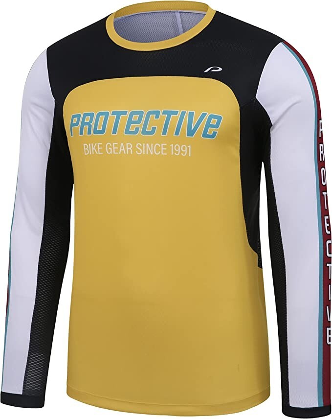 Protective Men’s Long Sleeve Bike Jersey for Outdoor Activities – MTB Casual-B19