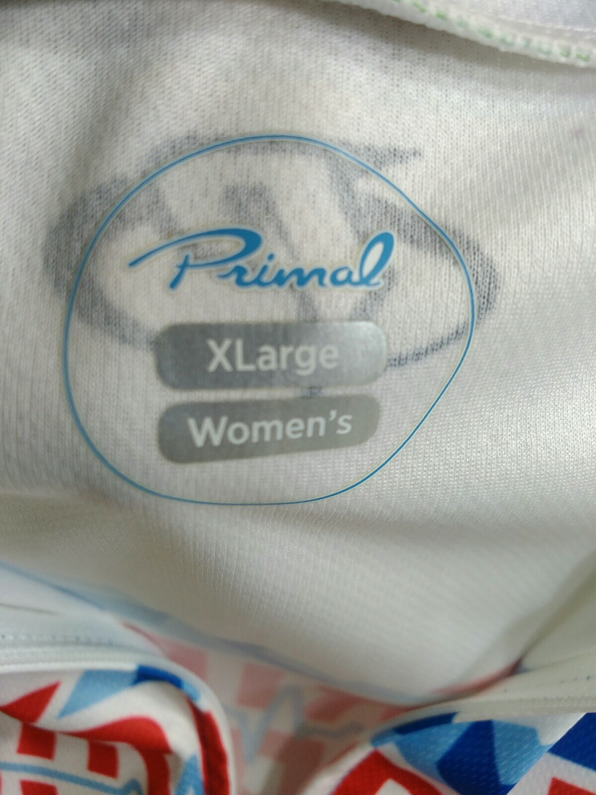 Primal Ragian Jersey Top Women’s Sport Cut Size XL Cycling