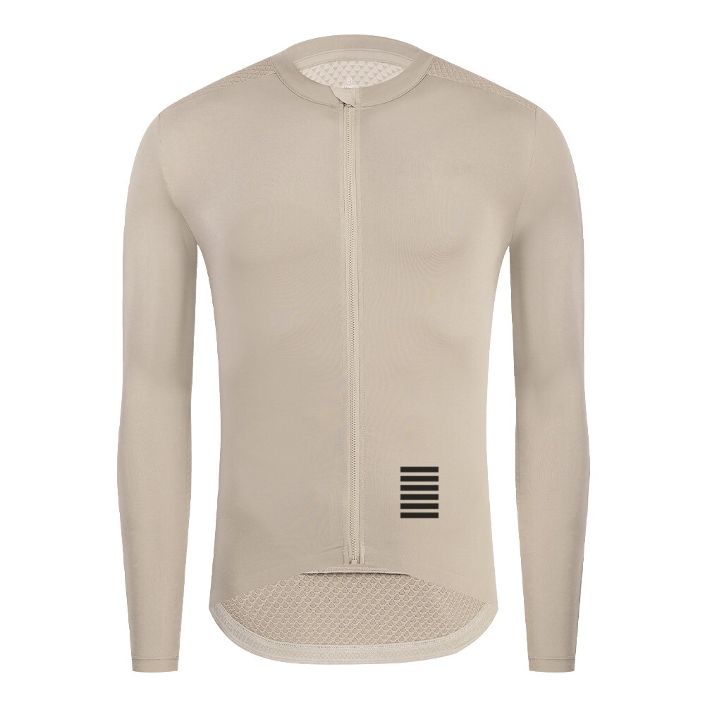 Mens Cycling Jersey Long Sleeve Pro Road Bike Long Shirt Bicycle Breathable Tops