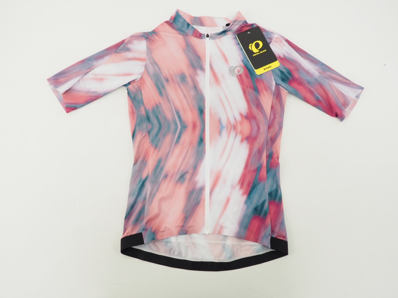 NEW! Pearl Izumi Pro Short Sleeve Cycling Jersey Women’s Medium Pink / Blue Blur