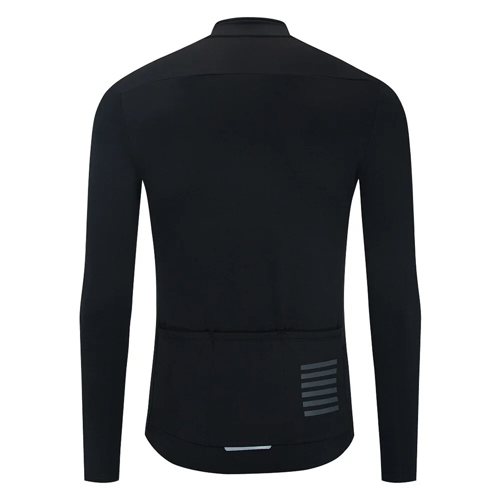 Winter Cycling Jersey Men Thermal Fleece Bicycle Clothing Road Bike Tops 5-15℃
