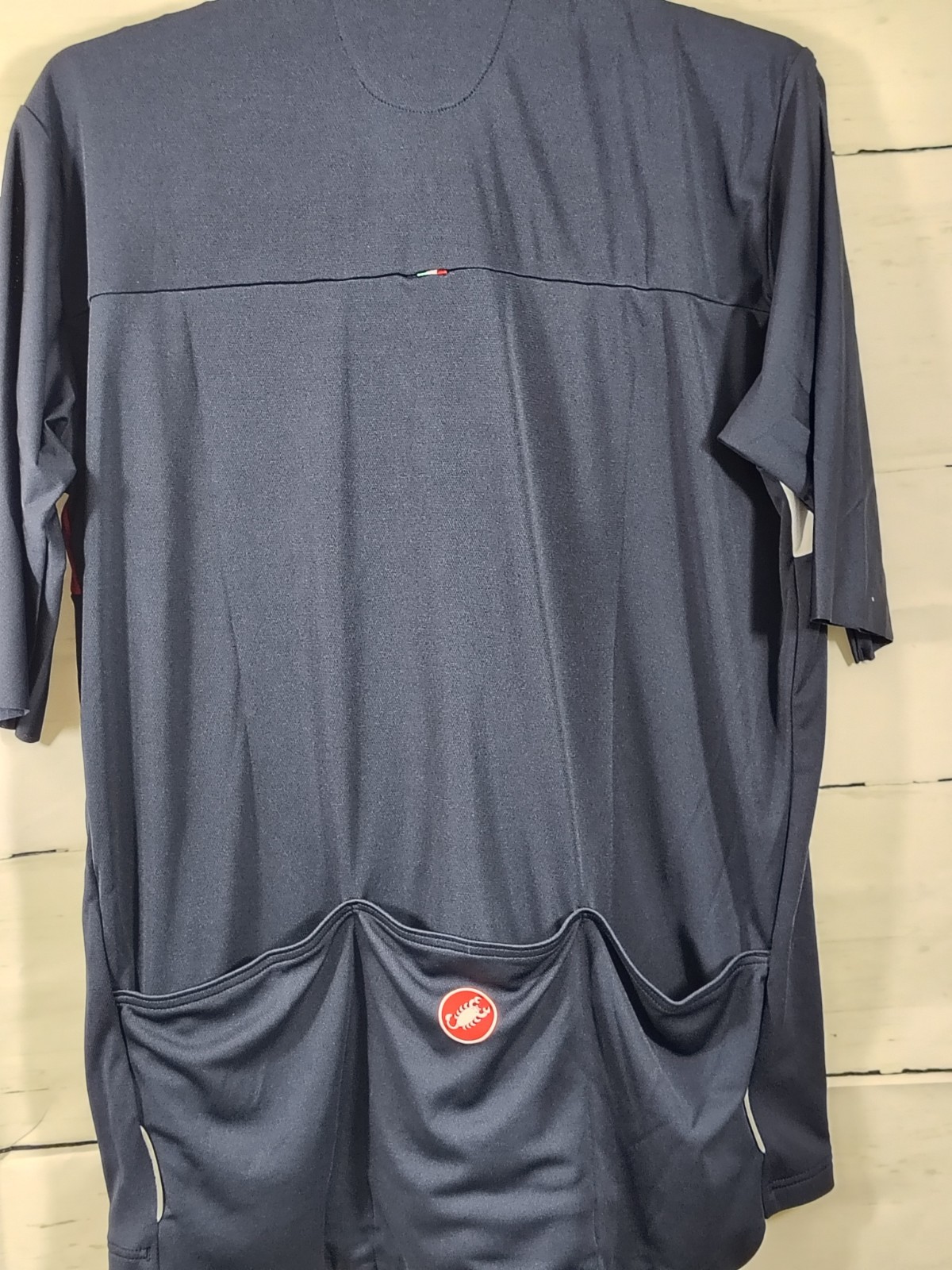 Castelli Prologo 7 Men’s Cycling Jersey Short Sleeve Full Zip Pockets XL