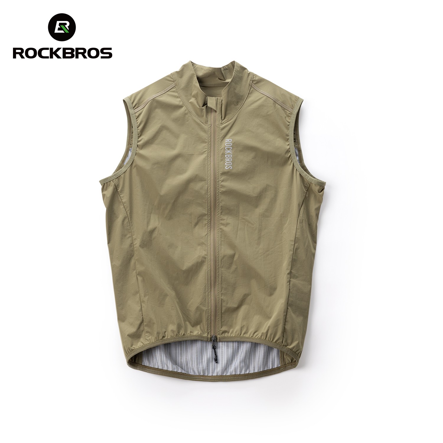 ROCKBROS Cycling Jacket High Visibility Anti-Wind Jacket Vest S-3XL Lightweight