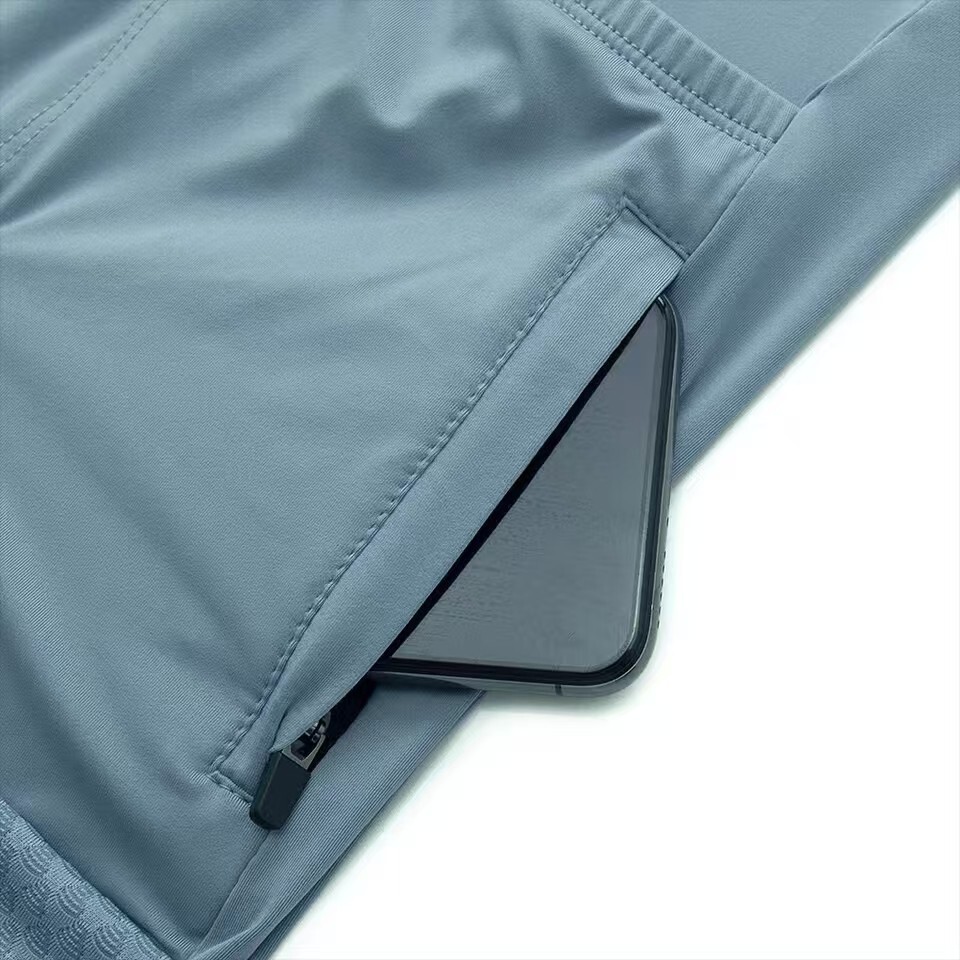 Cycling Jersey Long Sleeve Breathable Bike Clothing Sweat Uptake Riding Active