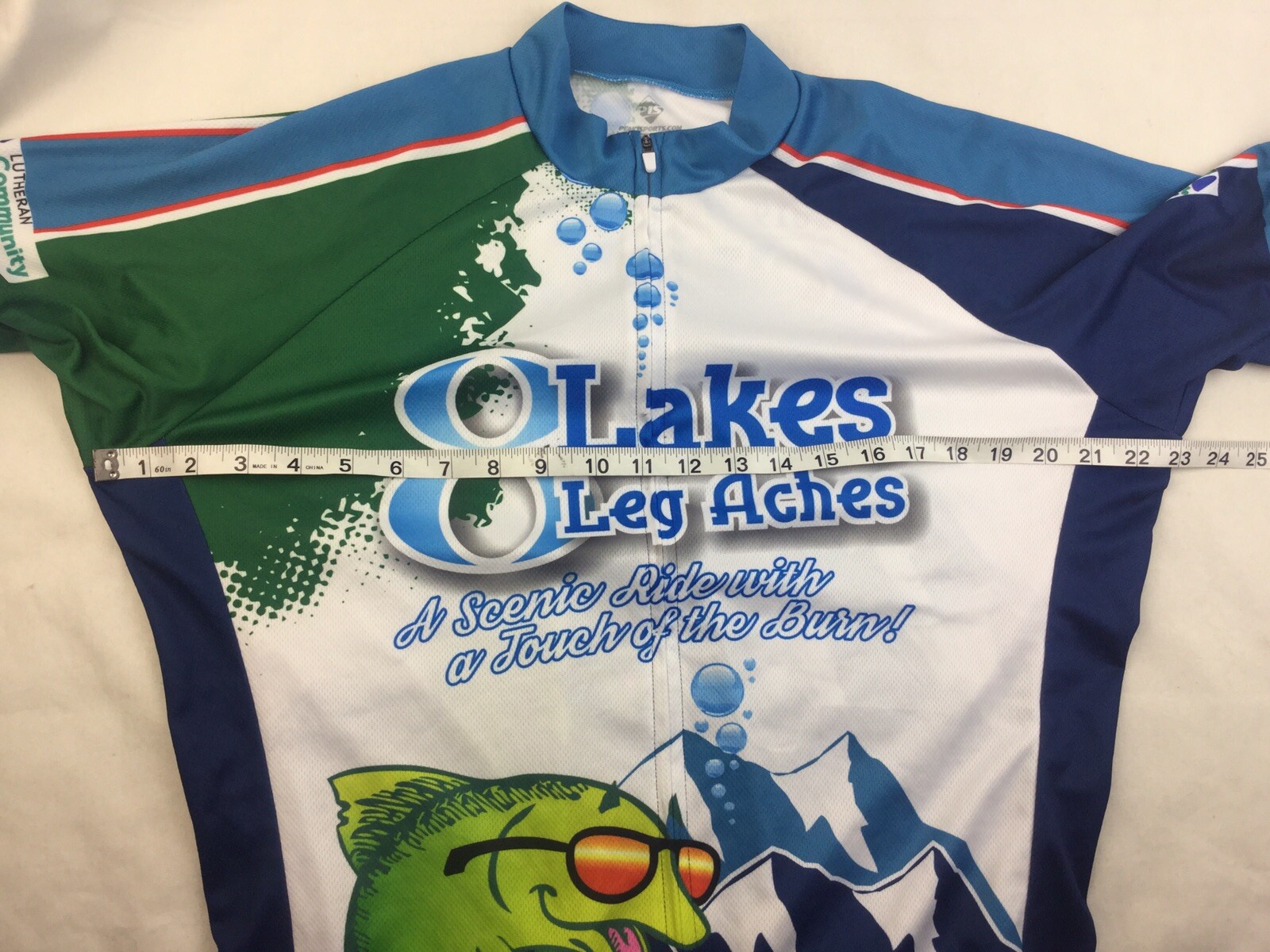 Peak1Sports Cycling Jersey Bike Unisex L 8 Lakes Spokane 2019