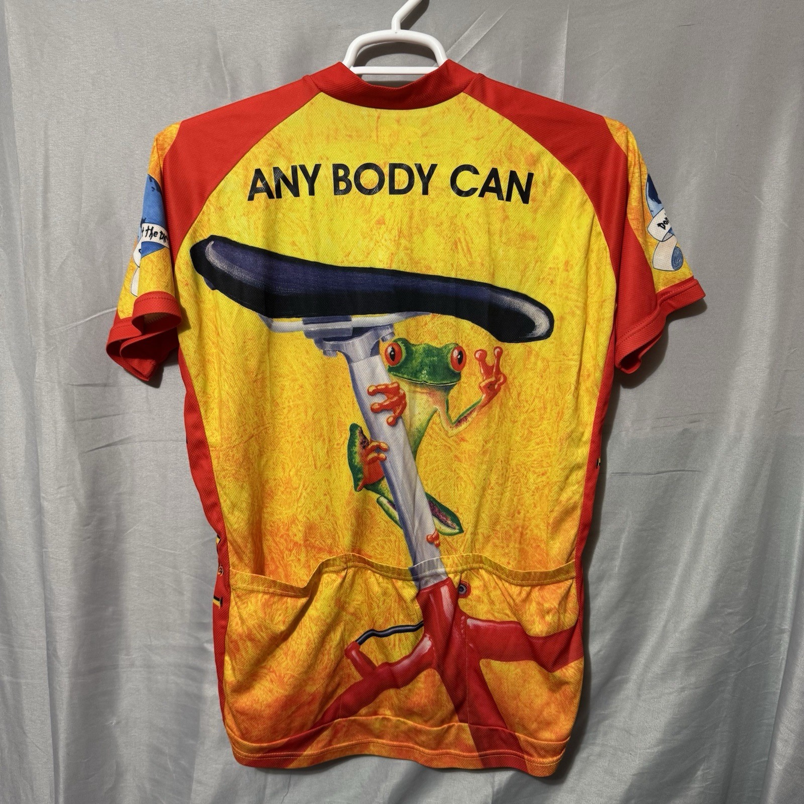 Primal Wear Cycling Jersey “Easy Rider” Frog Full Zip Size XL