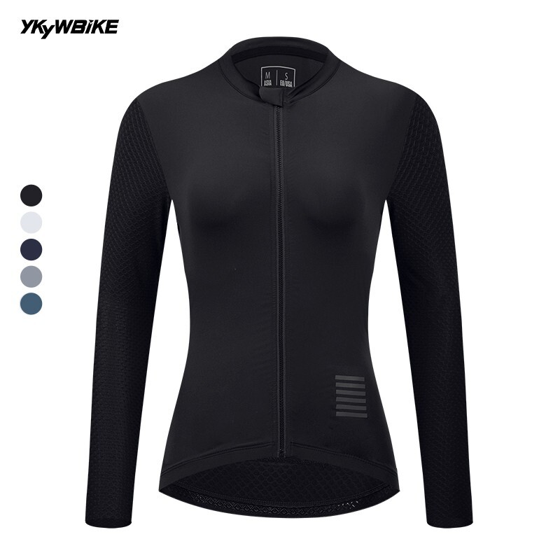Women’s Cycling Jersey Long Sleeve Breathable Road Bike Shirt Female Bicycle MTB