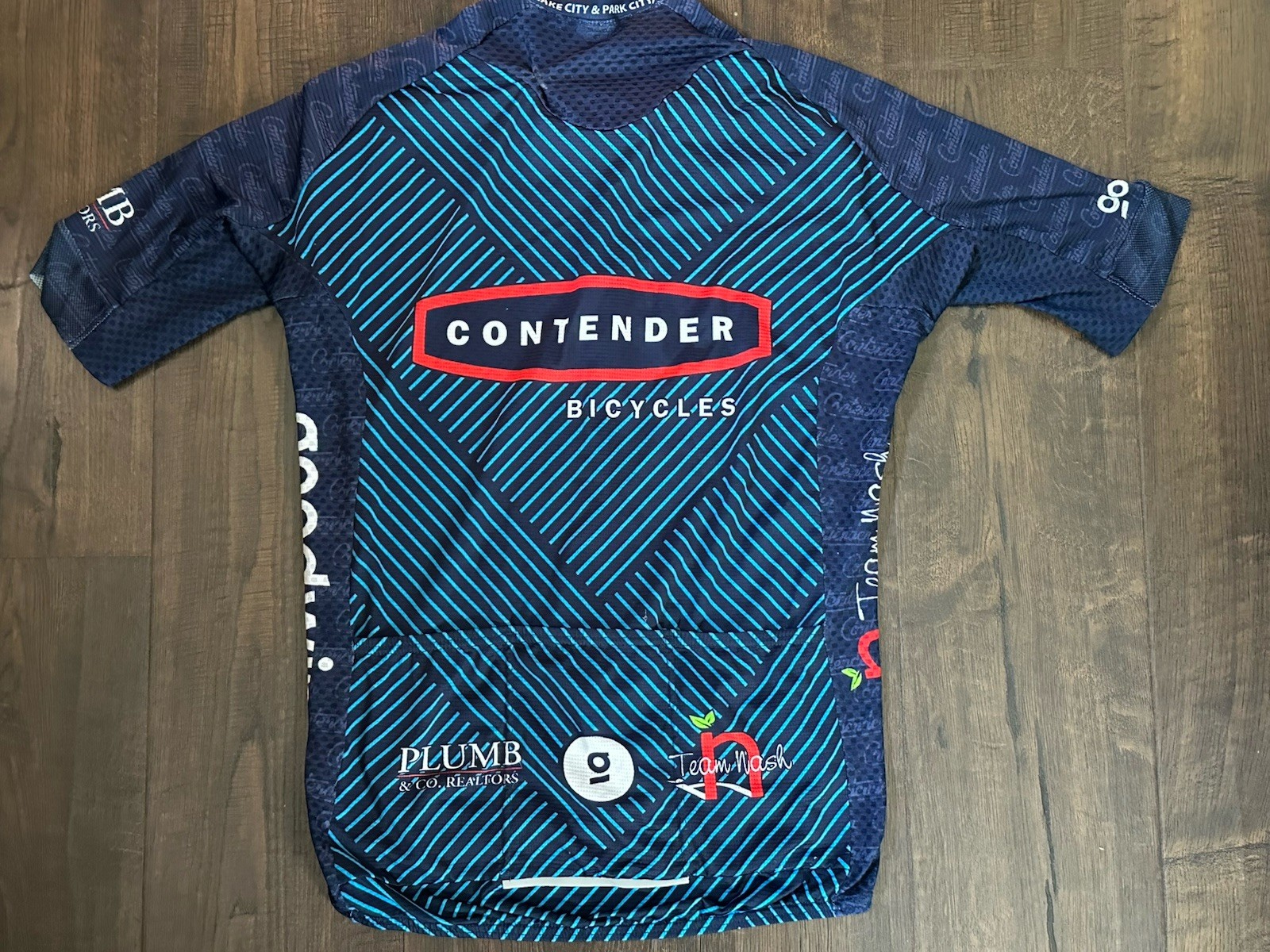 Two Mens Vermarc Cycling Jersey’s Men’s XXS Blue Full Zip Contender Bicycles