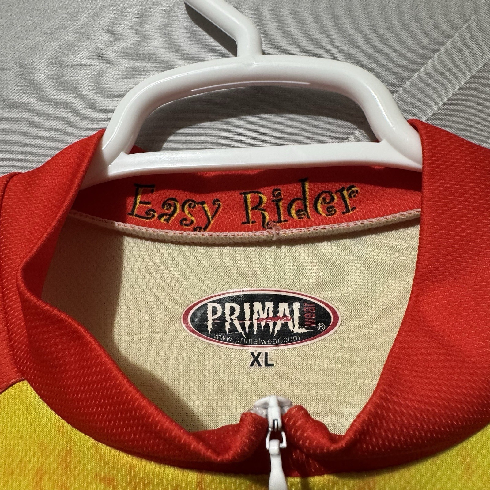 Primal Wear Cycling Jersey “Easy Rider” Frog Full Zip Size XL