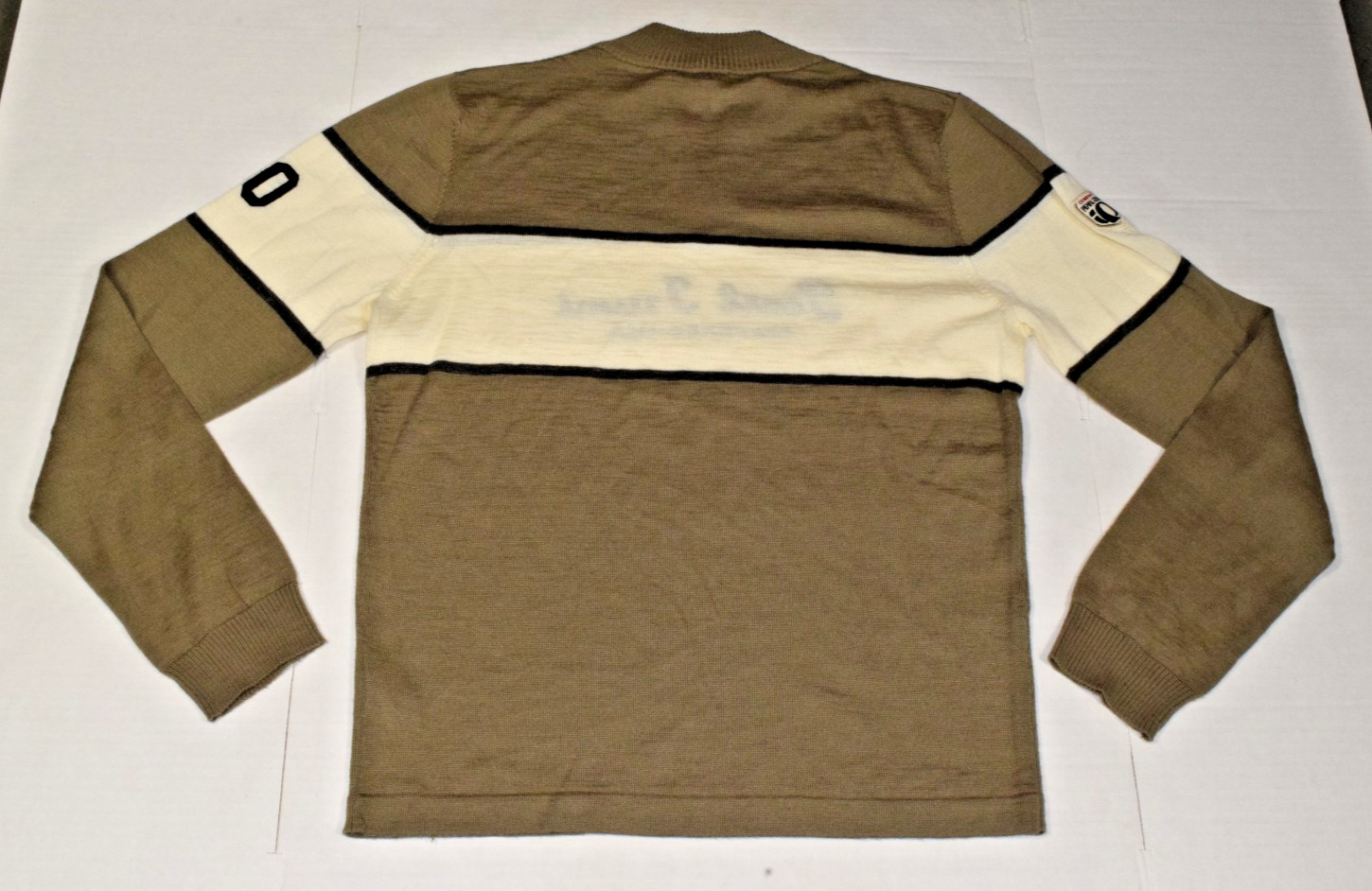 Mens Pearl Izumi PRO Woolie 1/4 Zip Cycle Jersey Size L Walnut Brown Retro NWOT